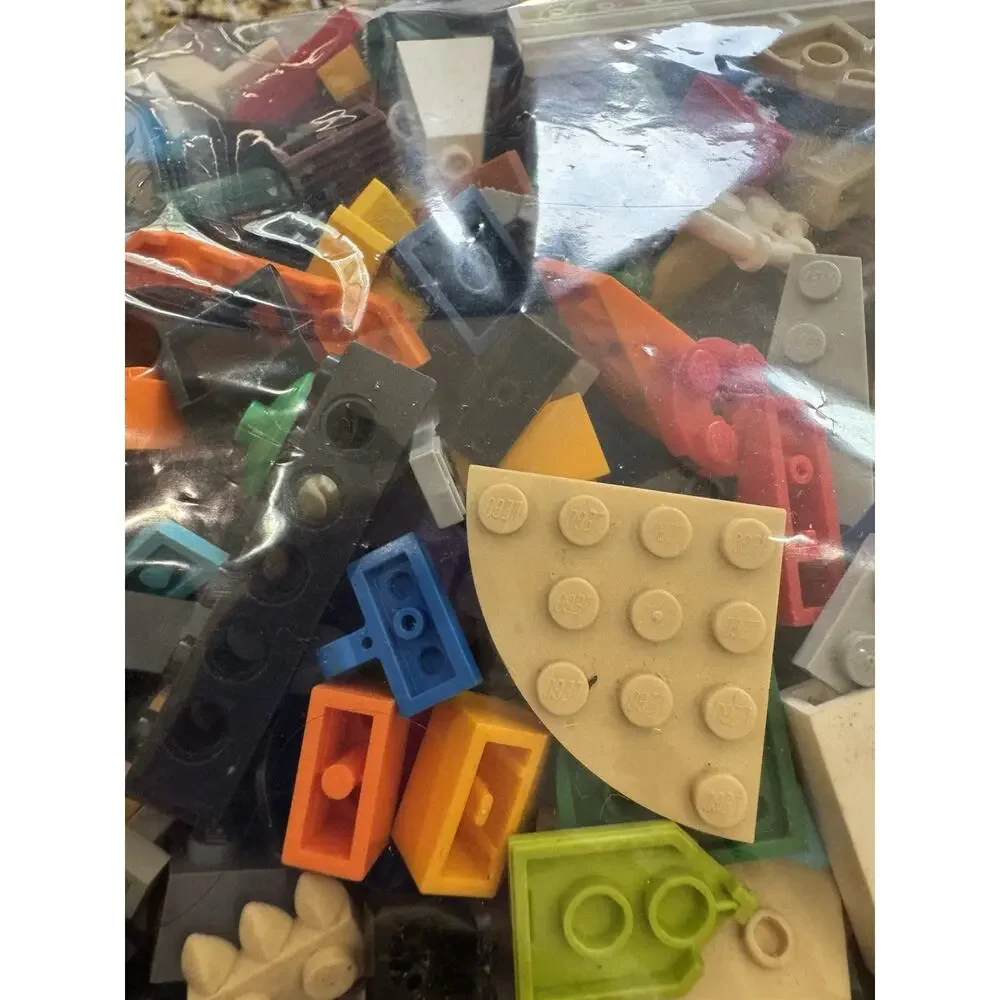 2 TWO POUNDS2 lbs Mixed LEGO Lot Authentic Bricks Parts & Pieces Cleaned Sorted - Picture 2 of 9